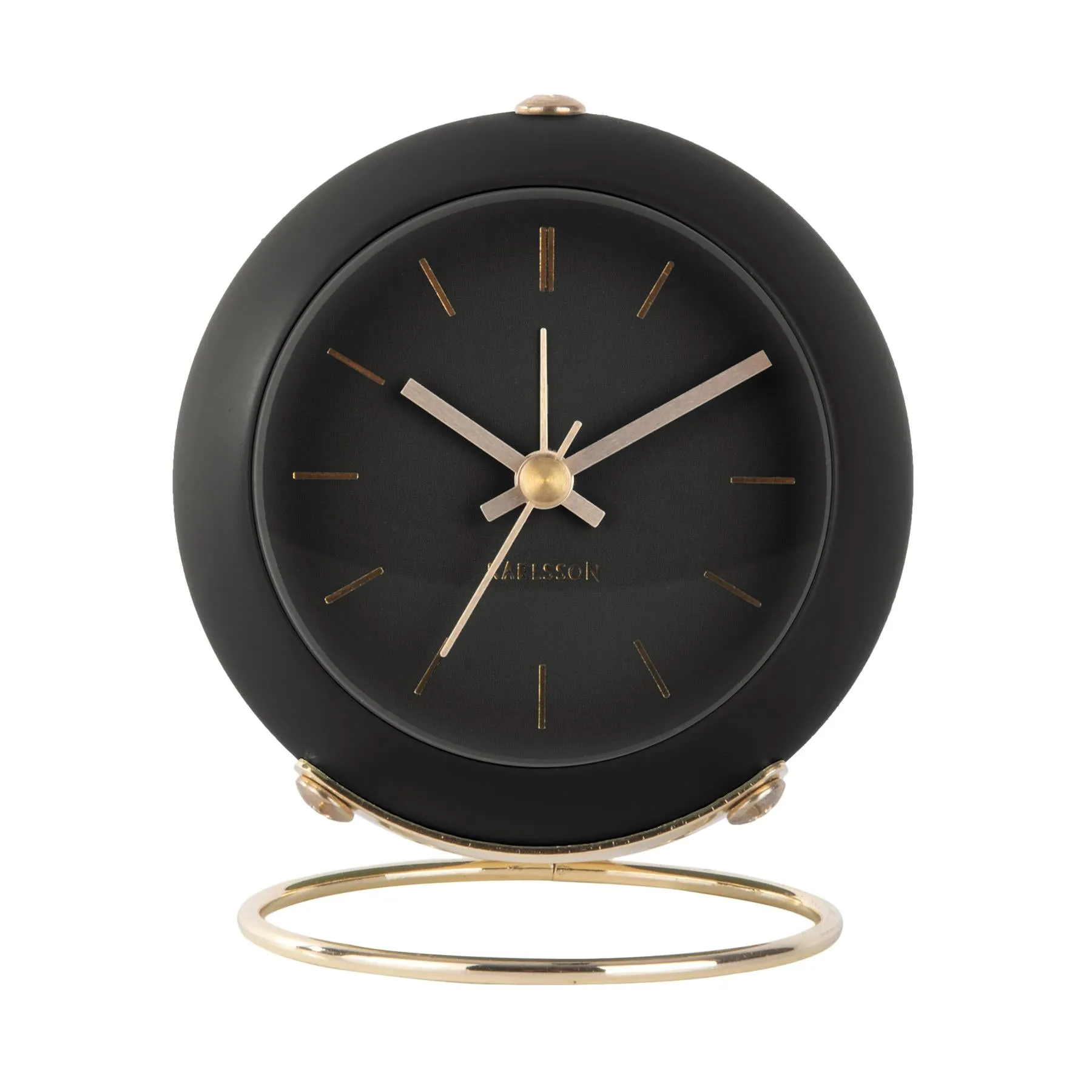 Karlsson Globe Alarm Clock with Silent Movement