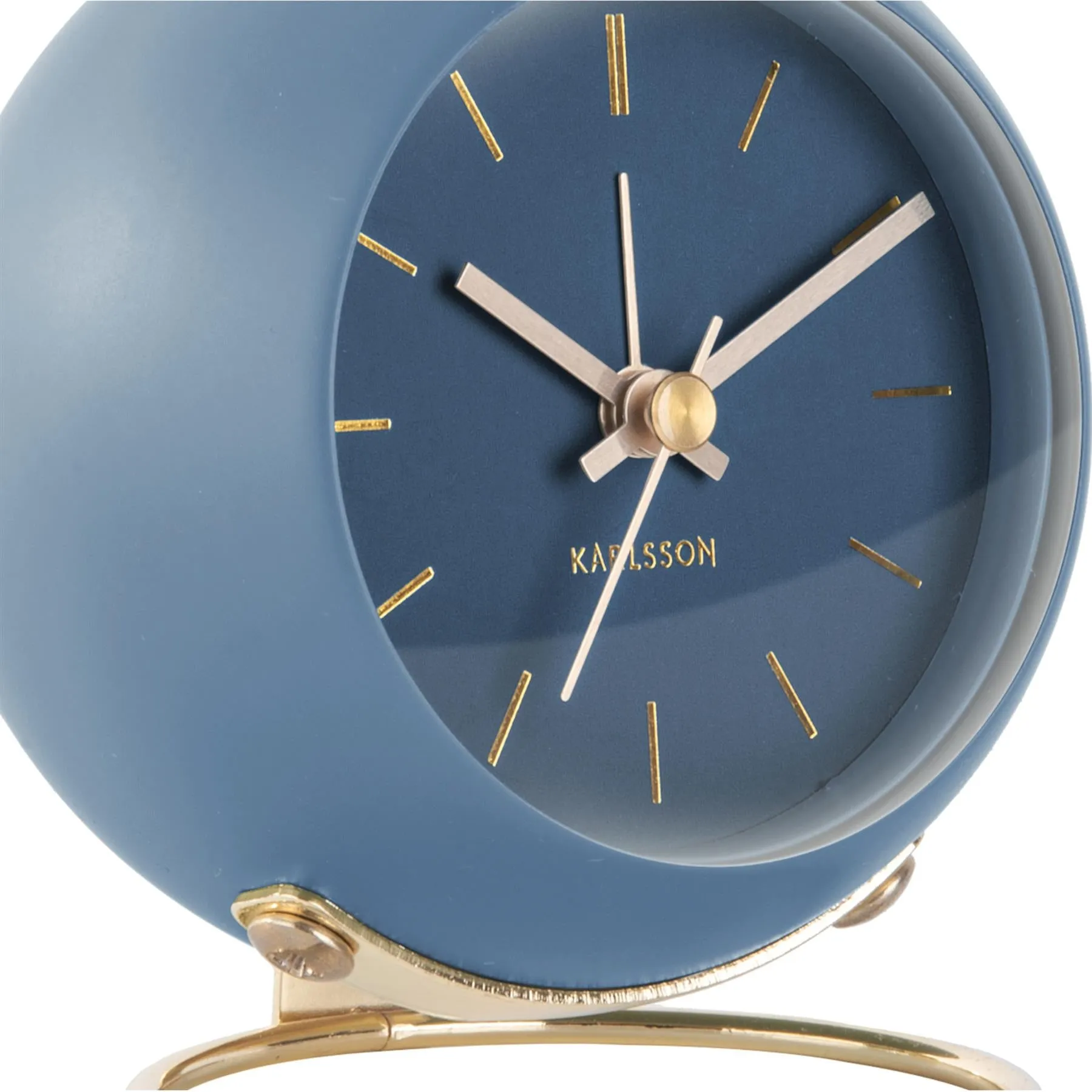 Karlsson Globe Alarm Clock with Silent Movement