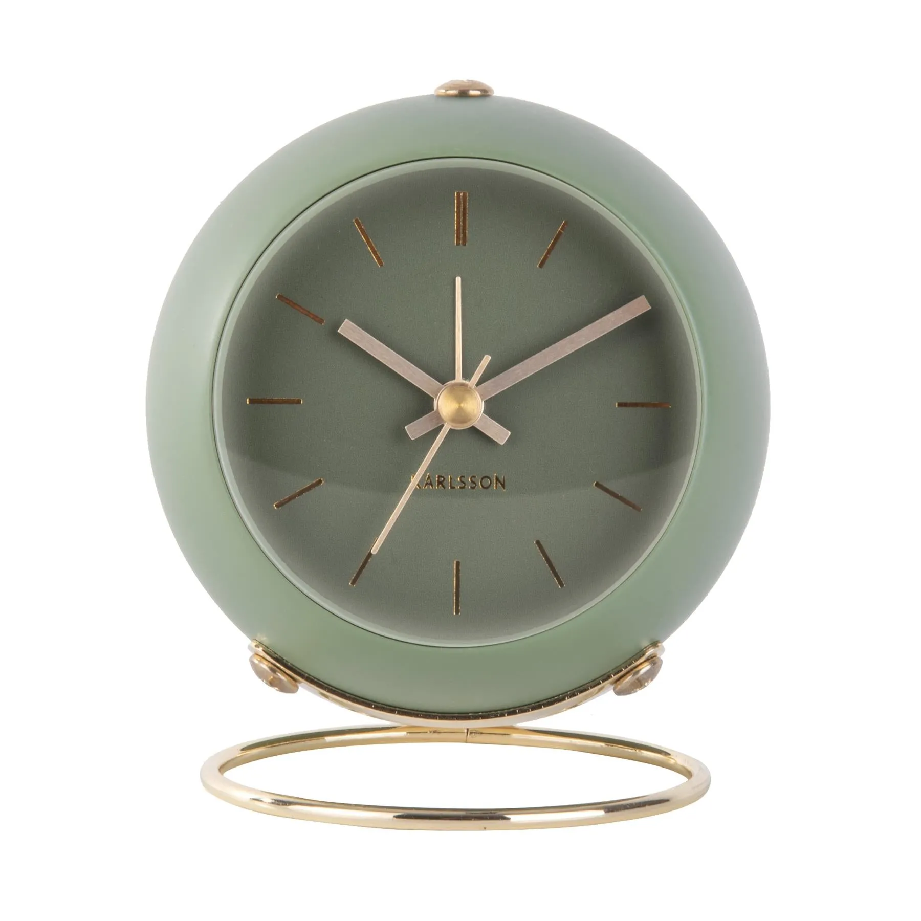 Karlsson Globe Alarm Clock with Silent Movement