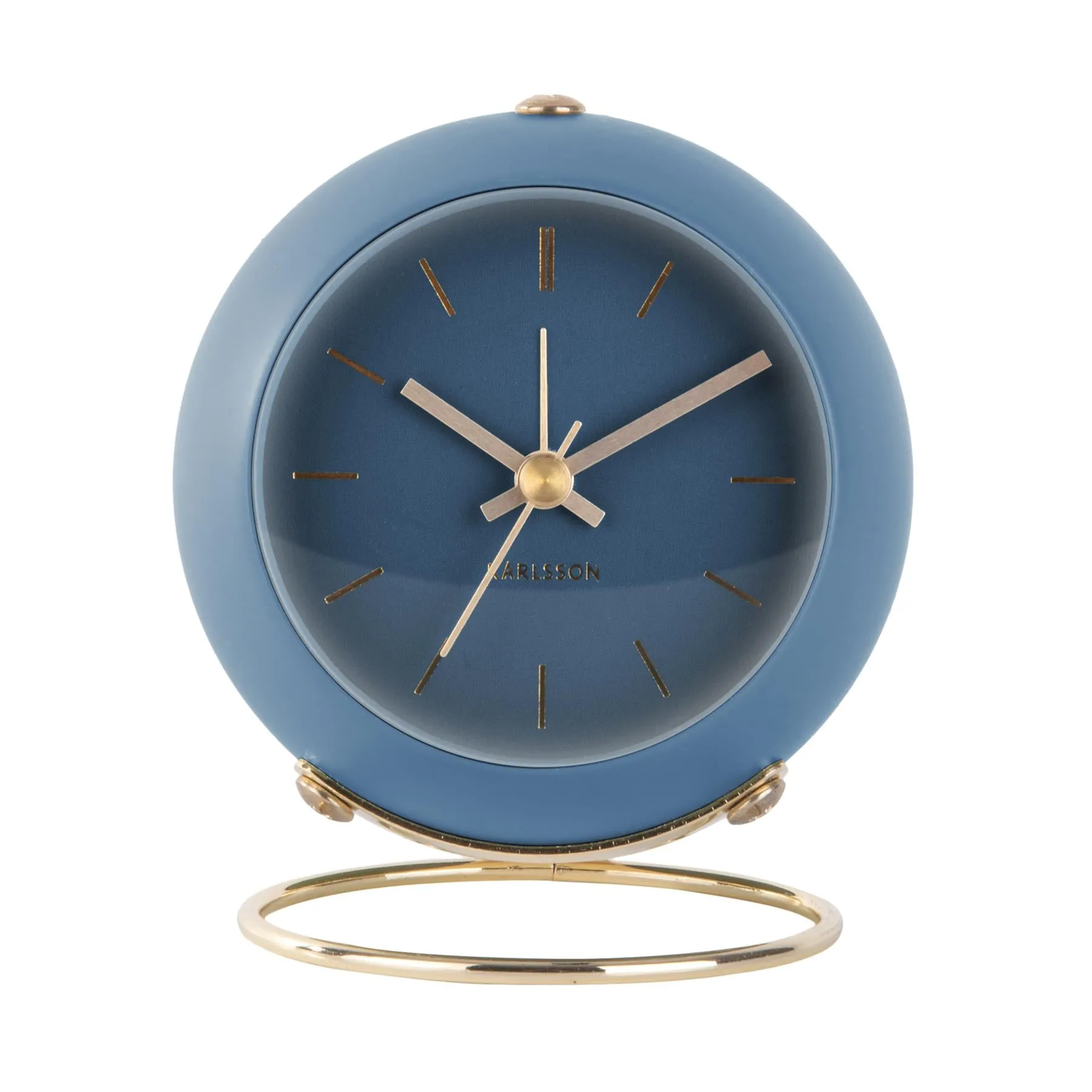 Karlsson Globe Alarm Clock with Silent Movement