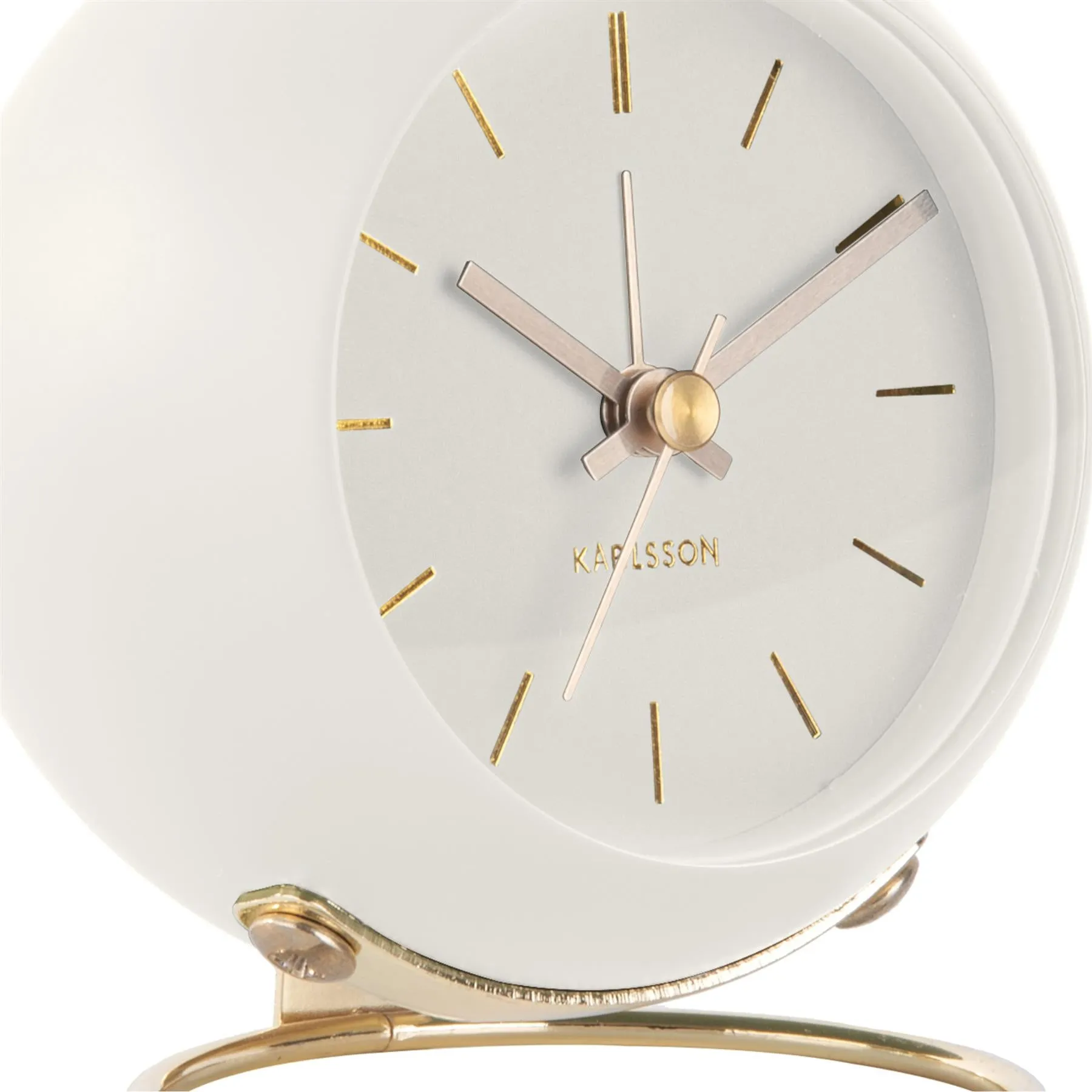 Karlsson Globe Alarm Clock with Silent Movement