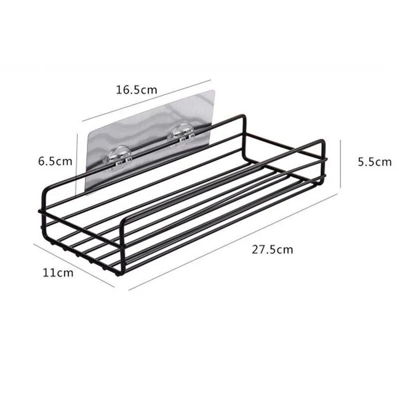 Kitchen/Bathroom Self Adhesive Storage Rack