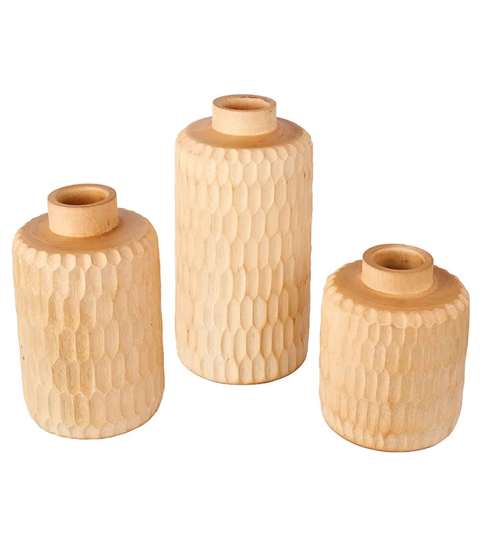 Light Sand Vase Set