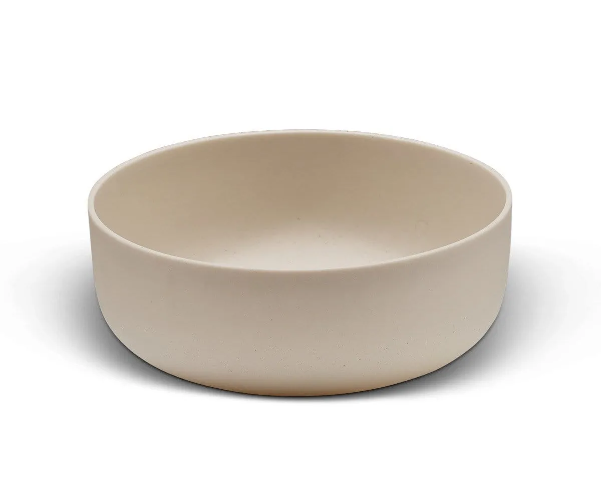 Matera Low Planters - Natural Cream