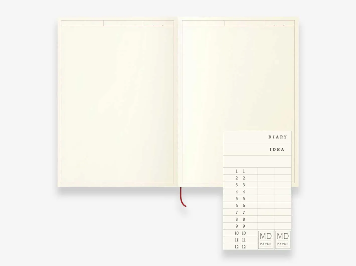 Midori  MD Notebook Journal A5 Frame - 192 Pages