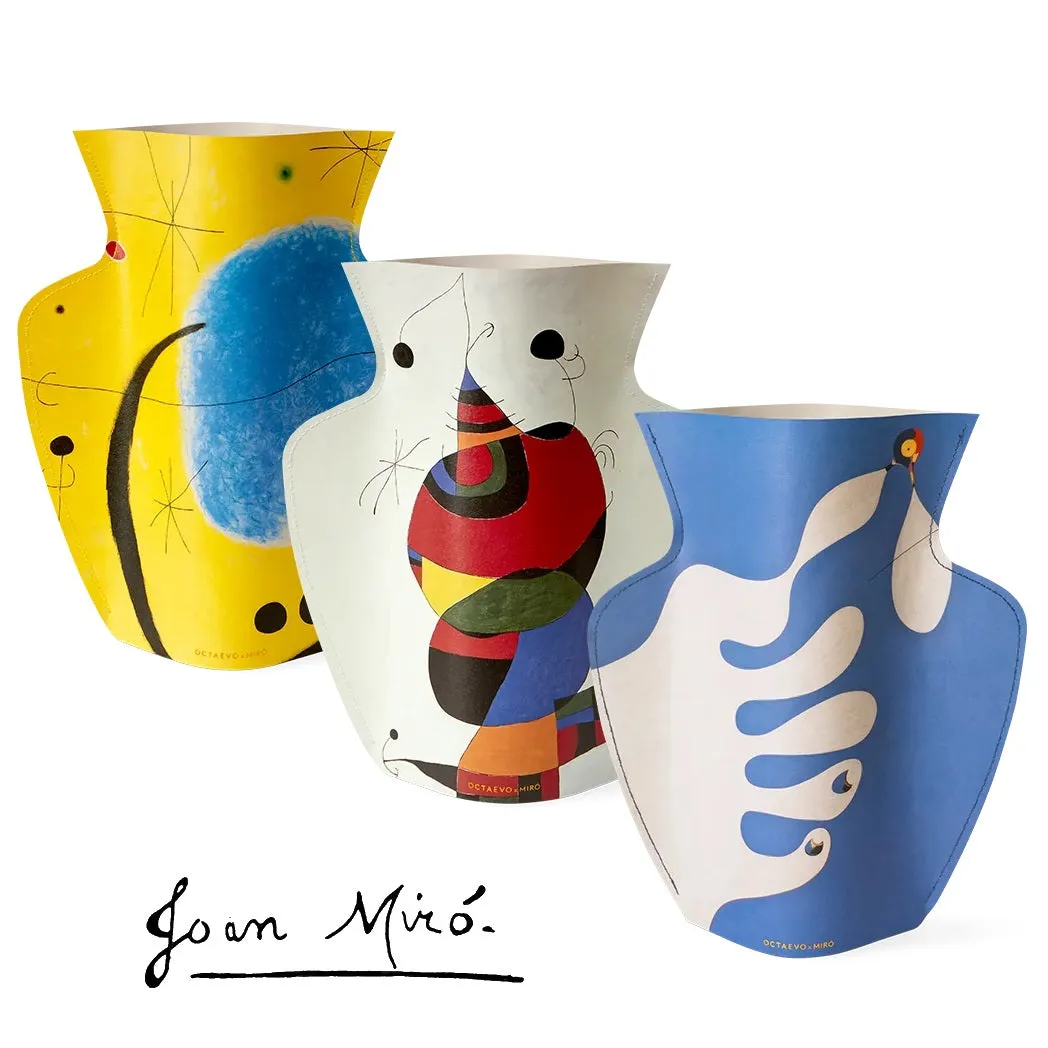 Miró Paper Vase Cover