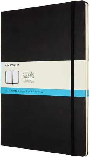 Moleskine Notebook L Black Hard Dotted