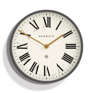 Newgate Mr Butler Wall Clock Moonstone Grey