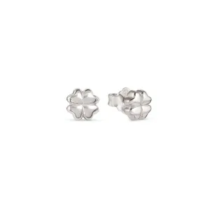 Nomination Armonica Earrings, Four-Leaf Clover, Sterling Silver