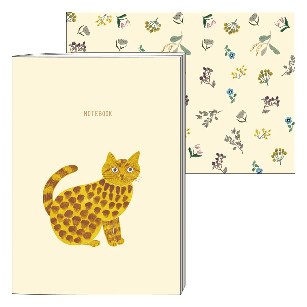 Notebook A5 - Cat Cream