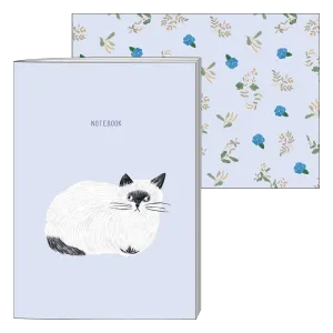 Notebook A5 - Cat Purple