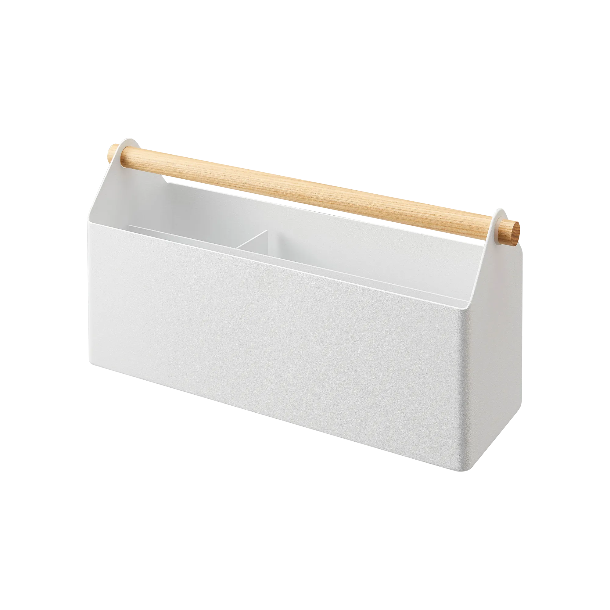 Pen   Desk Organizer - Two Sizes - Steel   Wood