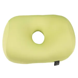 "Lushomes Green Microbeads Neck Pillow for Travel and Neck Pain Relief (11 x 14 inches)"