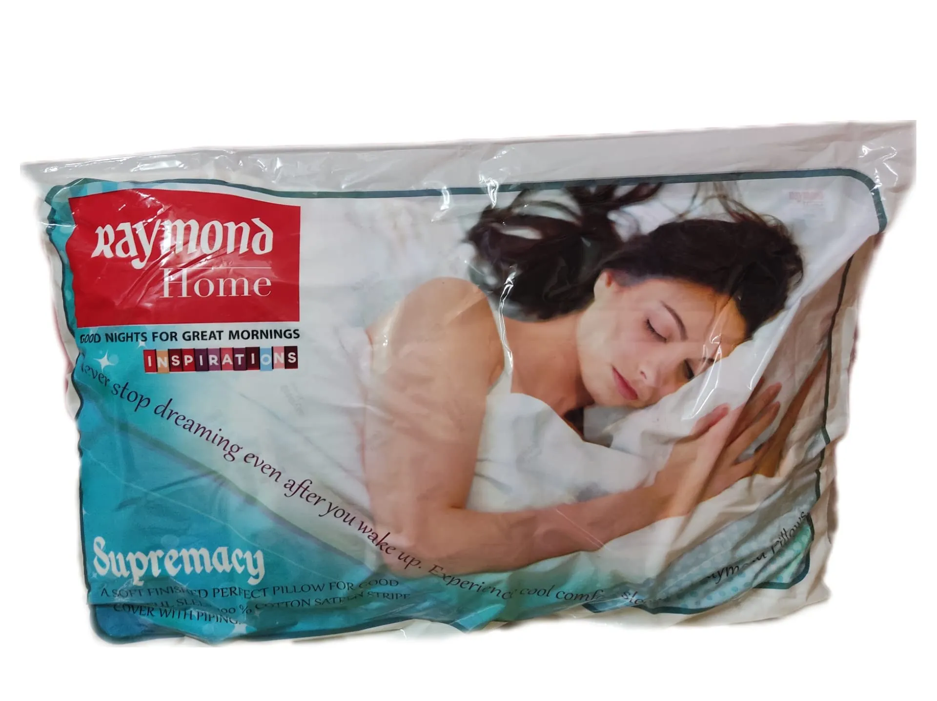 Raymond Home Supremacy Pillow- Soft, Supportive, Premium, Breathable, Sleep Comfort and Luxury(43 X 70 CM) (King (U.S. Standard), 3)