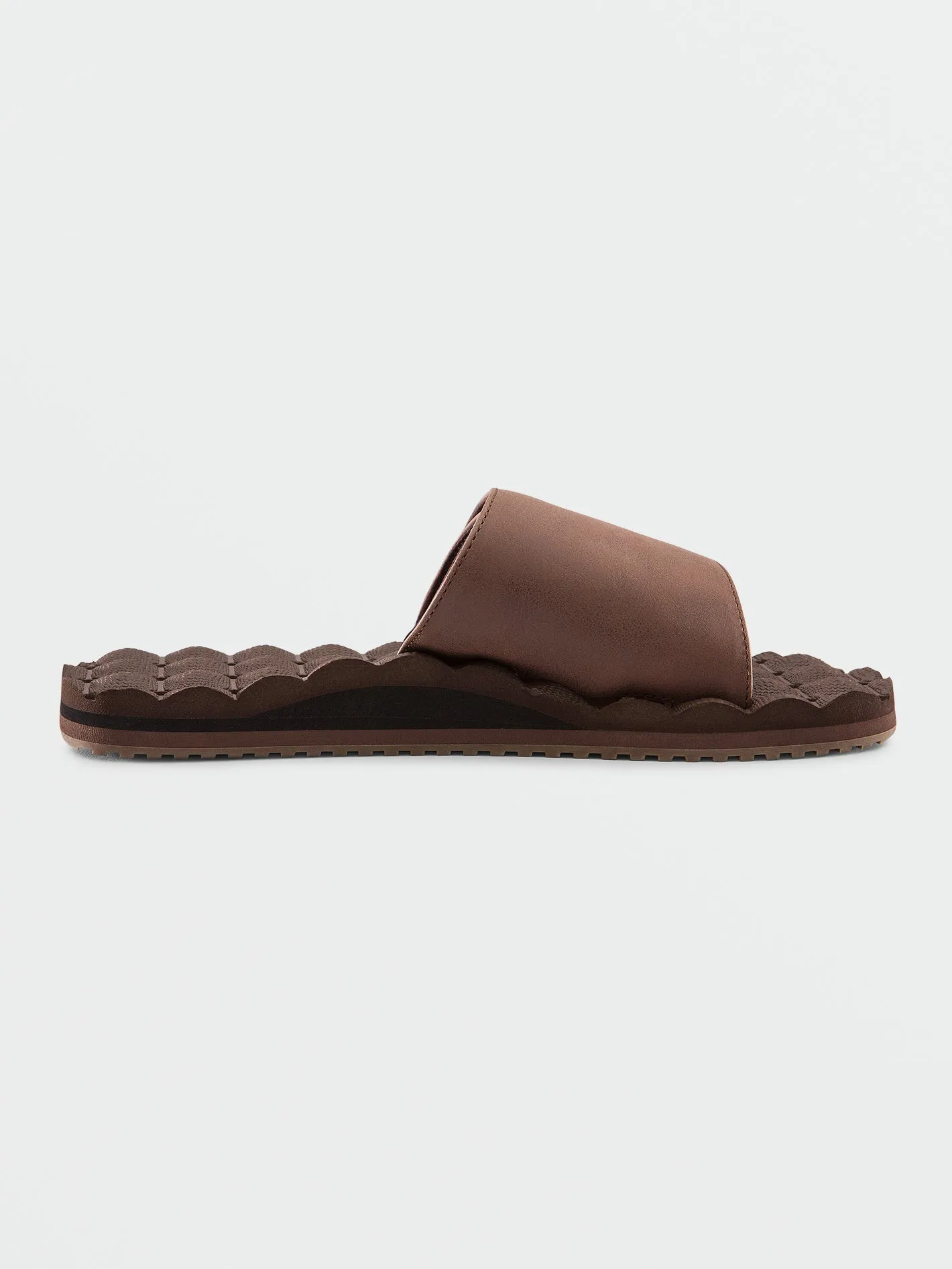 Recliner Slide Sandals - Brown