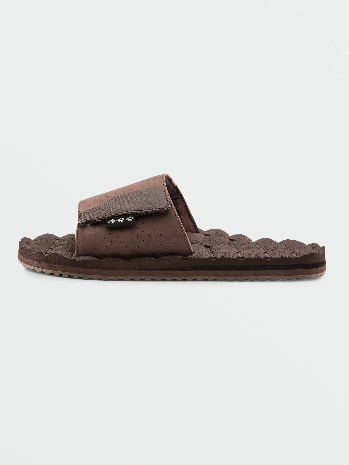 Recliner Slide Sandals - Brown