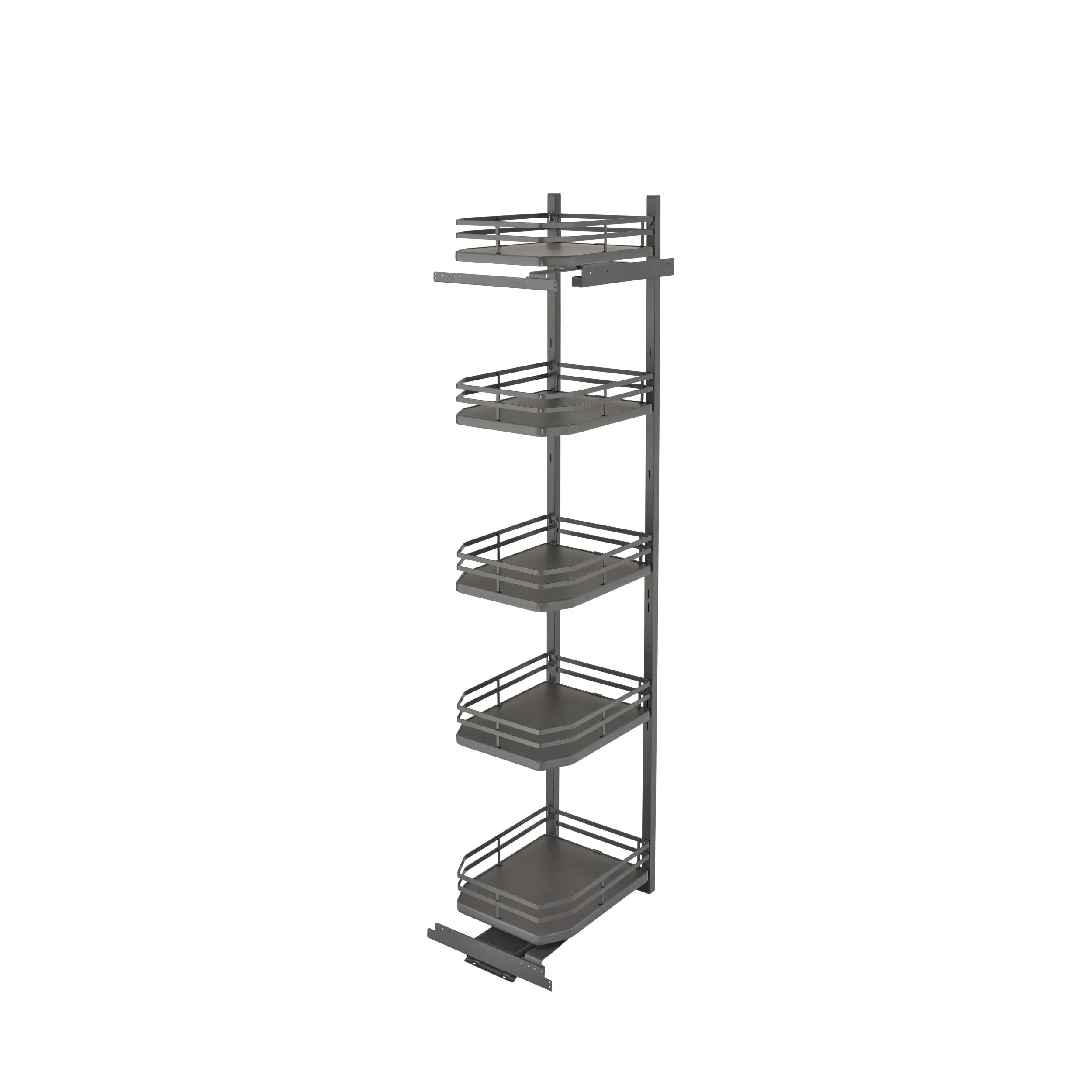 Rev-A-Shelf / 5374-18FL-FOG / Solid Surface Swing Out Pantry for Tall Pantry Cabinets