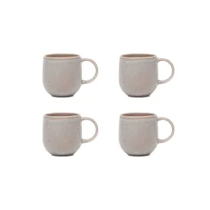 Salt and Pepper Miki Dusk Mugs 350ml (Set of 4)