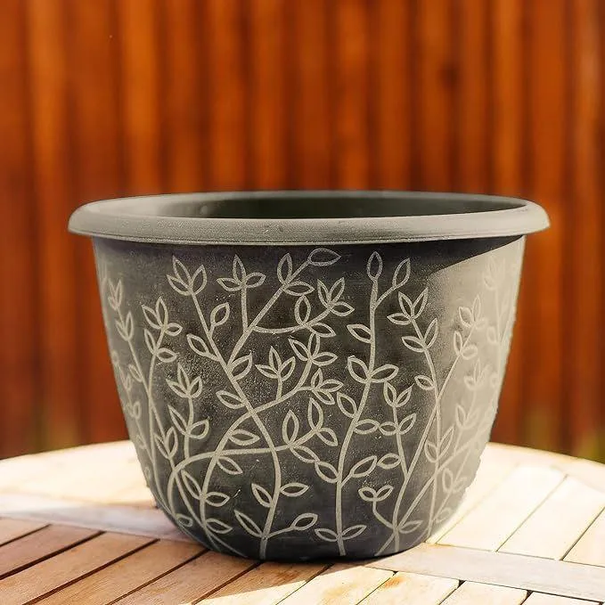 SG Traders™ Serenity Plant Pots (Pack of 2)