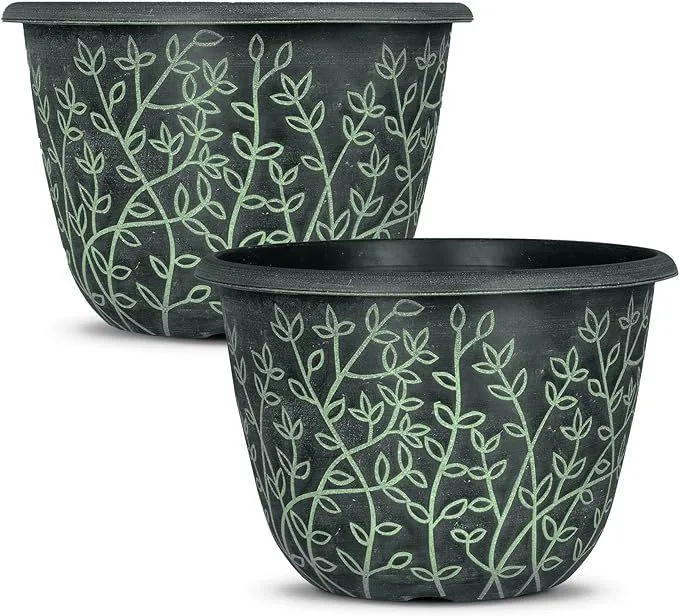 SG Traders™ Serenity Plant Pots (Pack of 2)