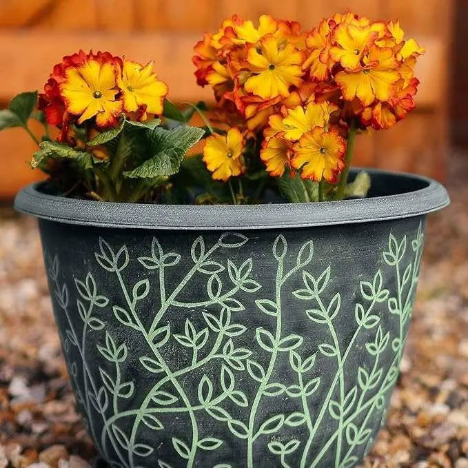 SG Traders™ Serenity Plant Pots (Pack of 2)