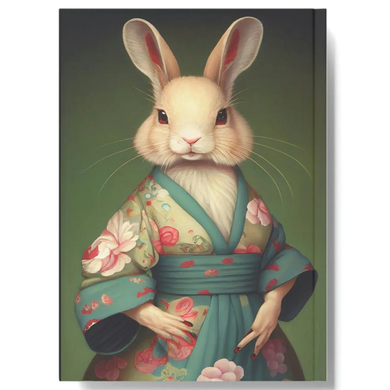 Sister has a New Robe Rabbit Hard Backed Journal