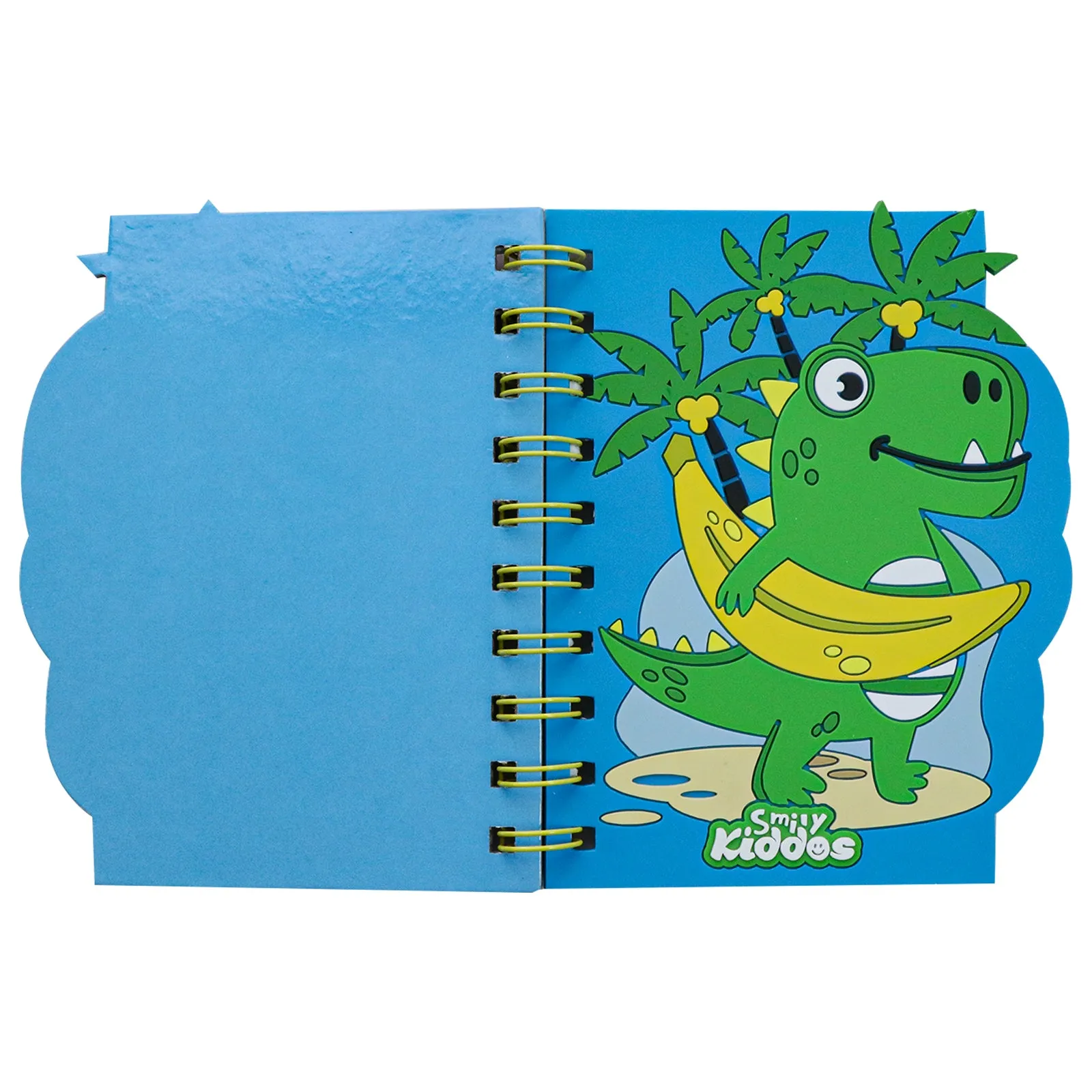 Smily kiddos Spiral Notebook Beach Dino - Blue