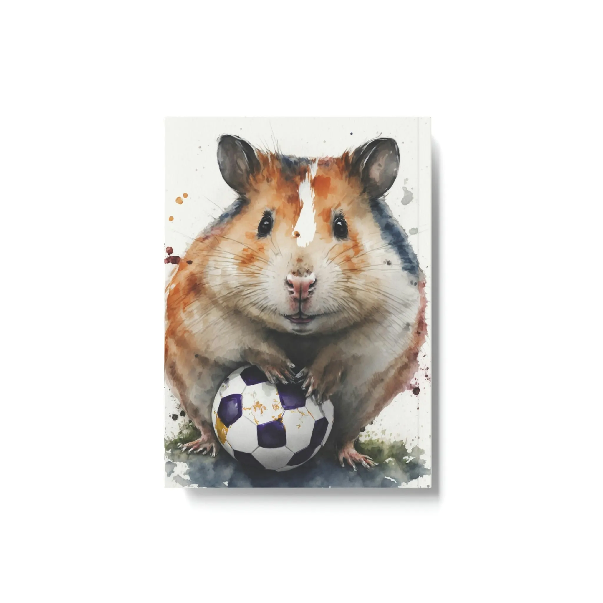 Soccer Hamster Hard Backed Journal