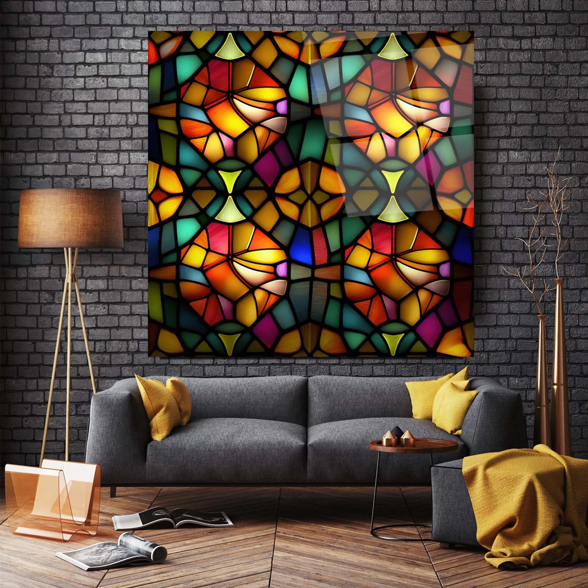 Stained Glass Wall Art