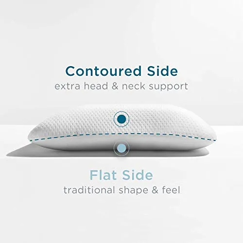 Tempur-Pedic Symphony Pillow Luxury Soft Feel, Standard, White