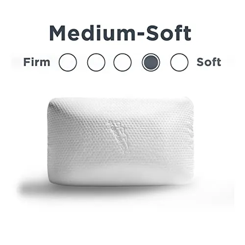 Tempur-Pedic Symphony Pillow Luxury Soft Feel, Standard, White