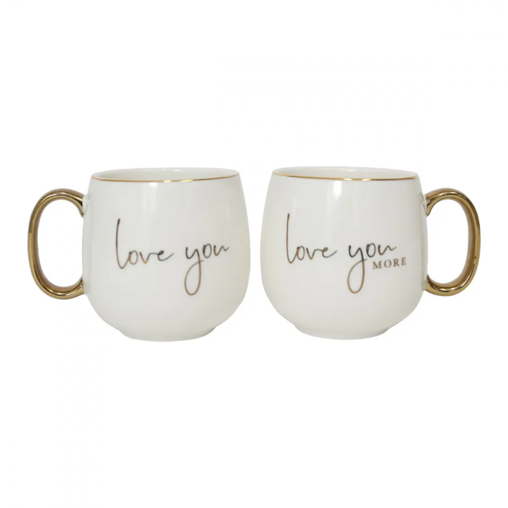 Wedding Love You Mug Set