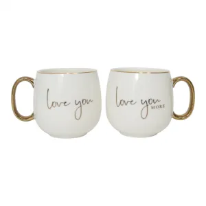 Wedding Love You Mug Set