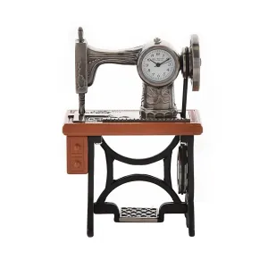 Wm.Widdop Sewing Machine Miniature Clock