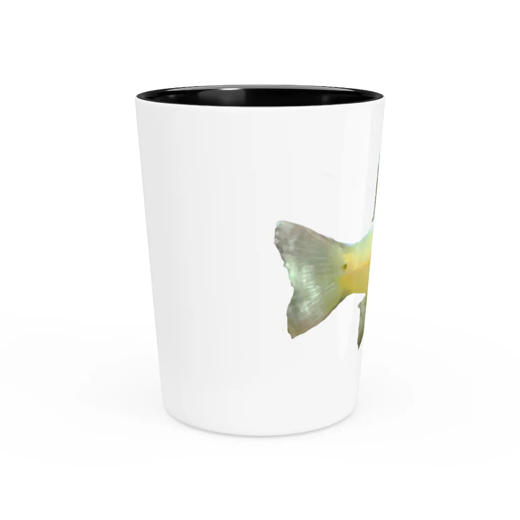 Yellow Fish Shot Glass