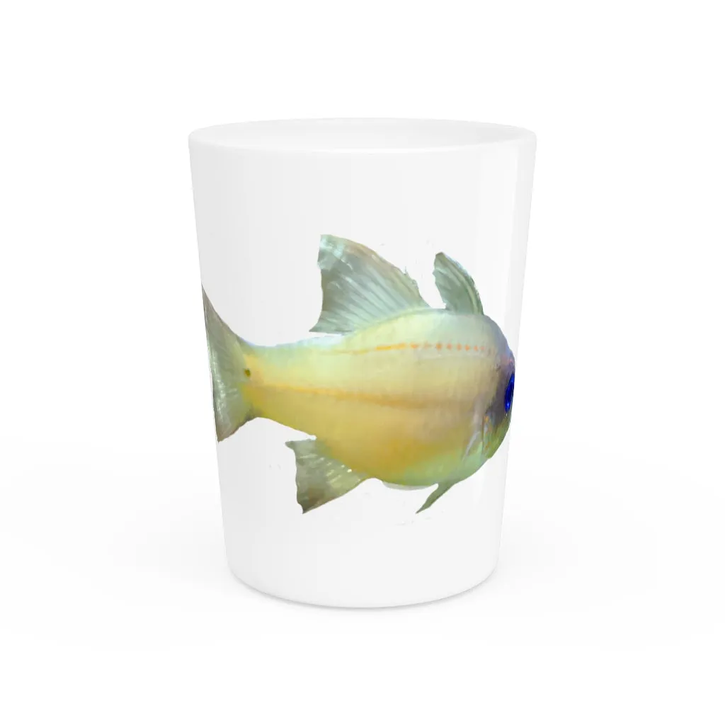 Yellow Fish Shot Glass